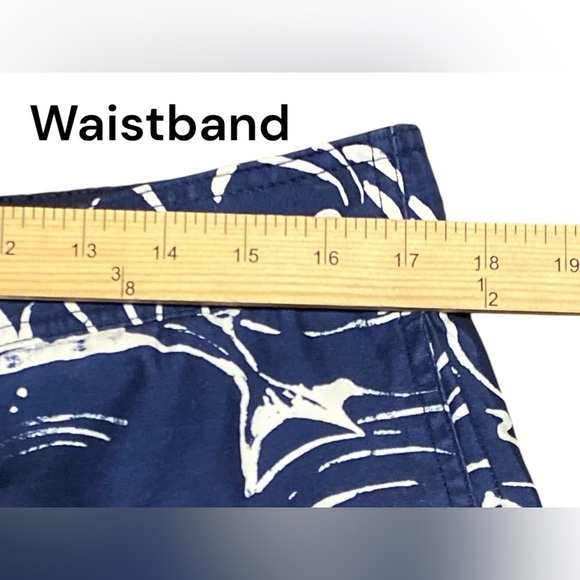 Mens Nautica Blue and White Swim trunks size medium
BIN C - Picture 3 of 5